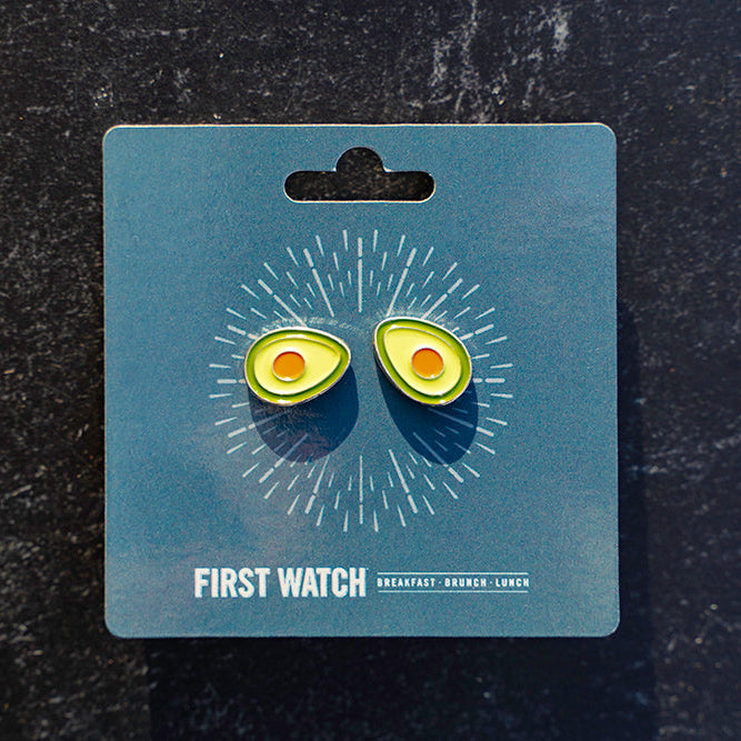Avocado Stud Earrings