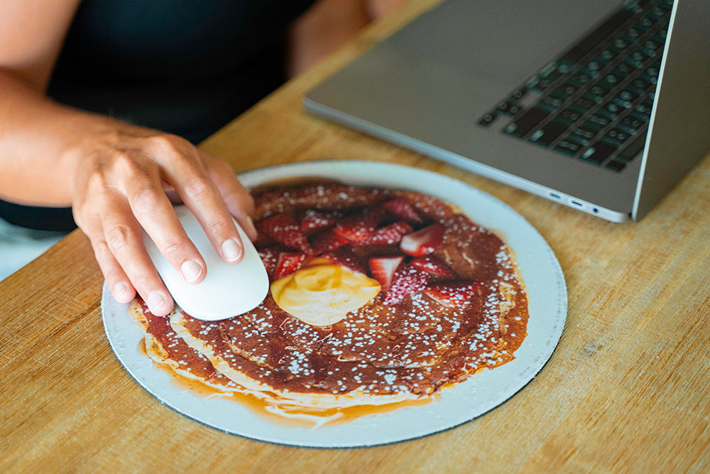 Lemon Ricotta Pancake Mousepad