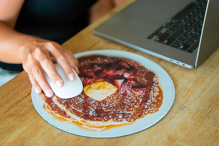 Lemon Ricotta Pancake Mousepad
