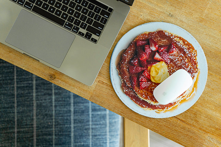 Lemon Ricotta Pancake Mousepad