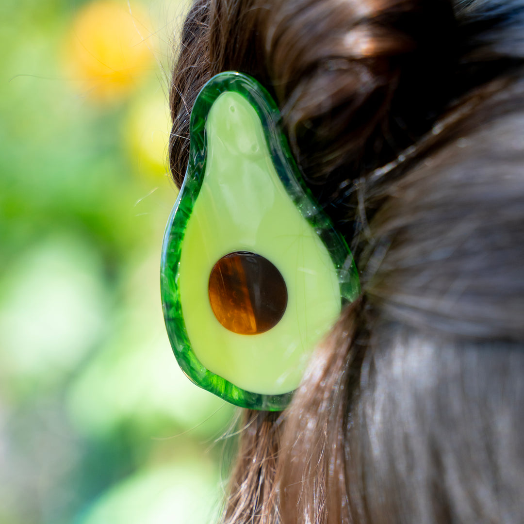 Avocado Hair Clip