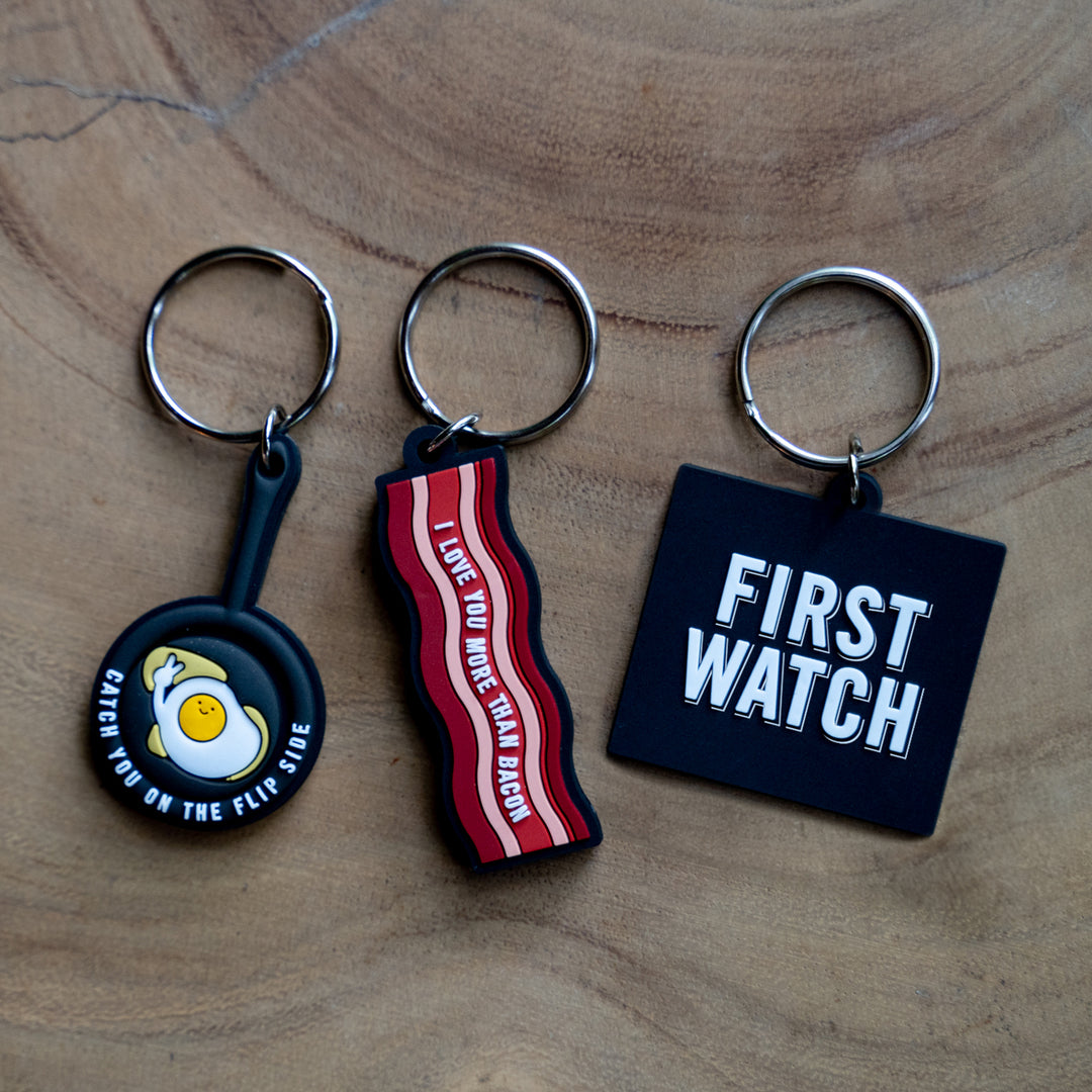 Breakfast Essentials Keychain Set